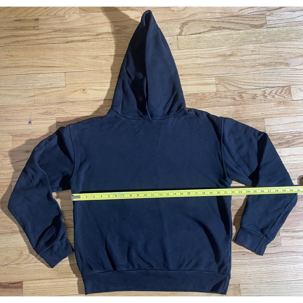Perfectwhitetee Black Fleece Pullover Hoodie Size XL Y2K